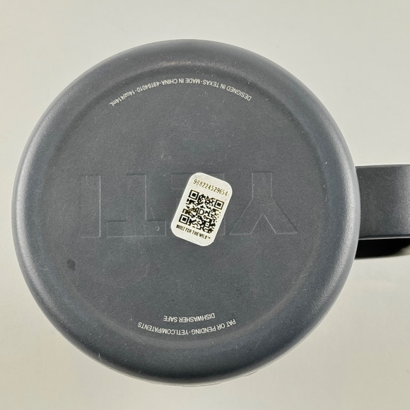 Yeti Rambler  Mug Navy 14 OZ  And Rambler Tumbler Navy W/Straw Lid 20 ounce - Picture 3 of 7